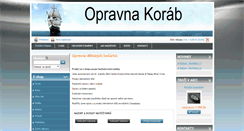 Desktop Screenshot of kocarky-korab.cz